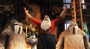 El animado "Rise of the Guardians" también colocó un tema entre los 75